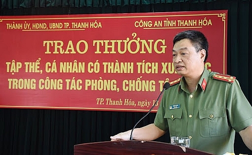 Giám đốc Công an tỉnh Thanh Hóa được thăng hàm Thiếu tướng
