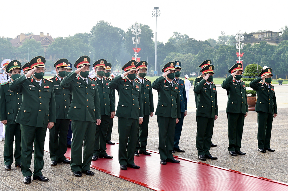 Lãnh đạo Đảng, Nhà nước viếng Chủ tịch Hồ Chí Minh, tưởng nhớ các anh hùng liệt sĩ