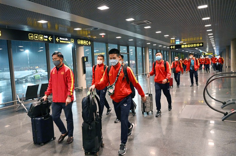 ĐT futsal Việt Nam đã tới Lithuania, sẵn sàng chinh phục World Cup 2021 ĐT futsal Việt Nam đã tới Lithuania, sẵn sàng chinh phục World Cup 2021