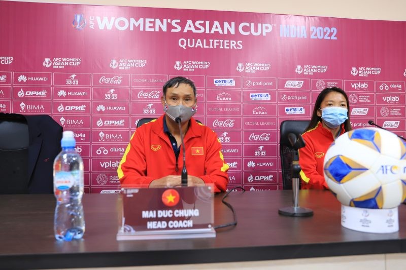 ĐT nữ Việt Nam vs ĐT nữ Maldives (20h00, 23/9): HLV Mai Đức Chung thận trọng ĐT nữ Việt Nam vs ĐT nữ Maldives (20h00, 23/9): HLV Mai Đức Chung thận trọng