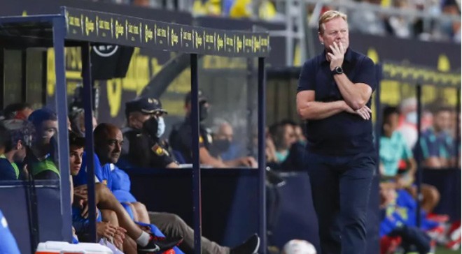 HLV Koeman bị thẻ đỏ, Barca đứng trên bờ vực thẳm HLV Koeman bị thẻ đỏ, Barca đứng trên bờ vực thẳm