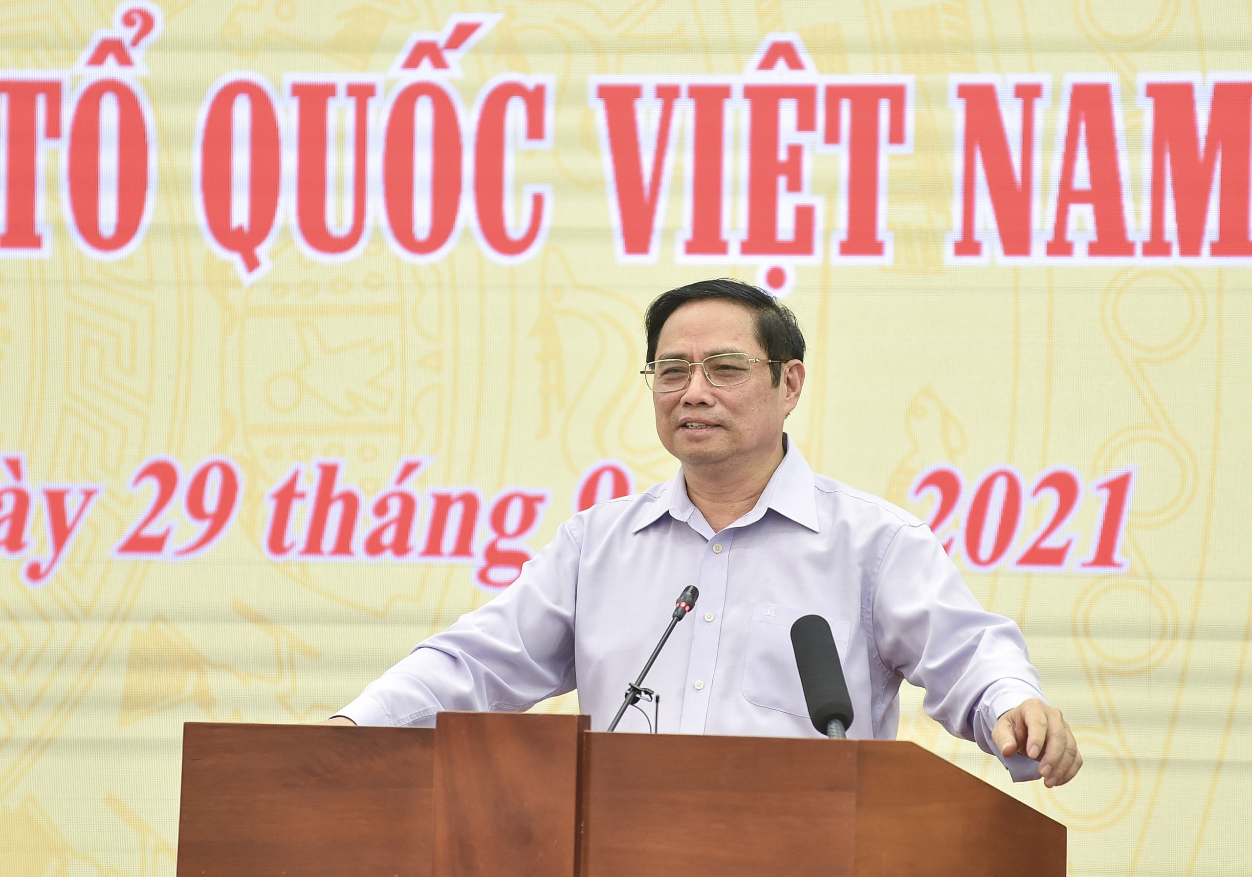 Càng khó khăn càng phải đoàn kết, tất cả vì hạnh phúc, ấm no của nhân dân