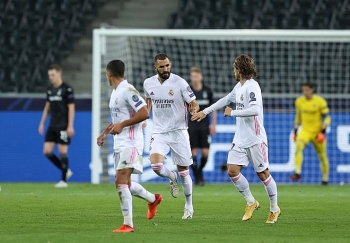 Kết quả bóng đá Cúp C1 ngày 28/10: Real 