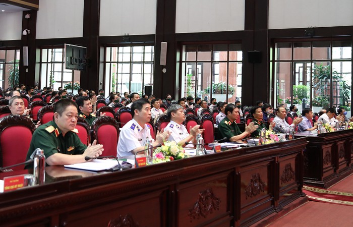 Toản cảnh hội nghị tại điểm cầu Hà Nội Toản cảnh hội nghị tại điểm cầu Hà Nội