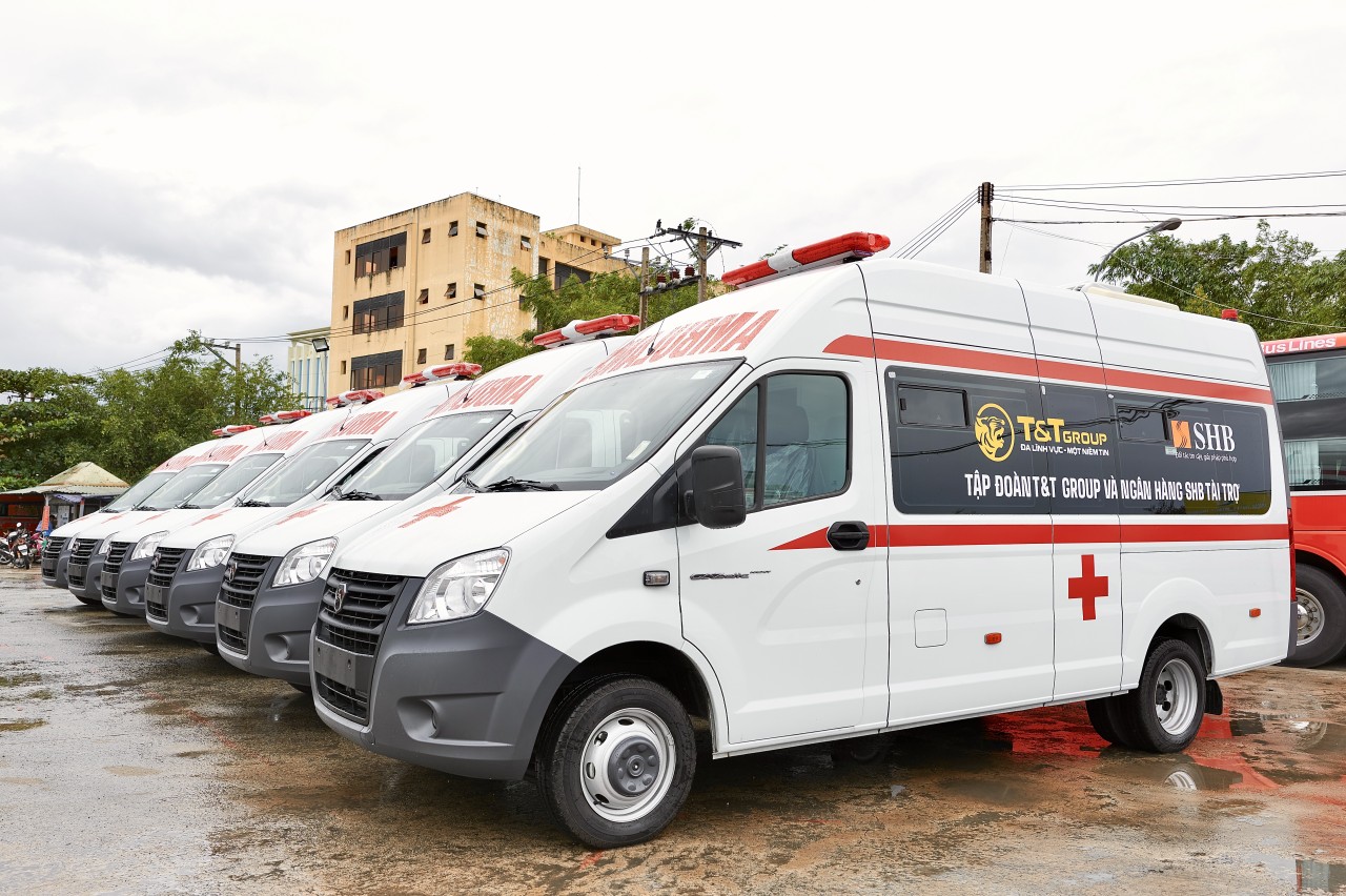 T&T Group và Ngân hàng SHB trao tặng kit xét nghiệm nhanh COVID-19 và xe cứu thương hỗ trợ một số tỉnh, thành T&T Group và Ngân hàng SHB trao tặng kit xét nghiệm nhanh COVID-19 và xe cứu thương hỗ trợ một số tỉnh, thành