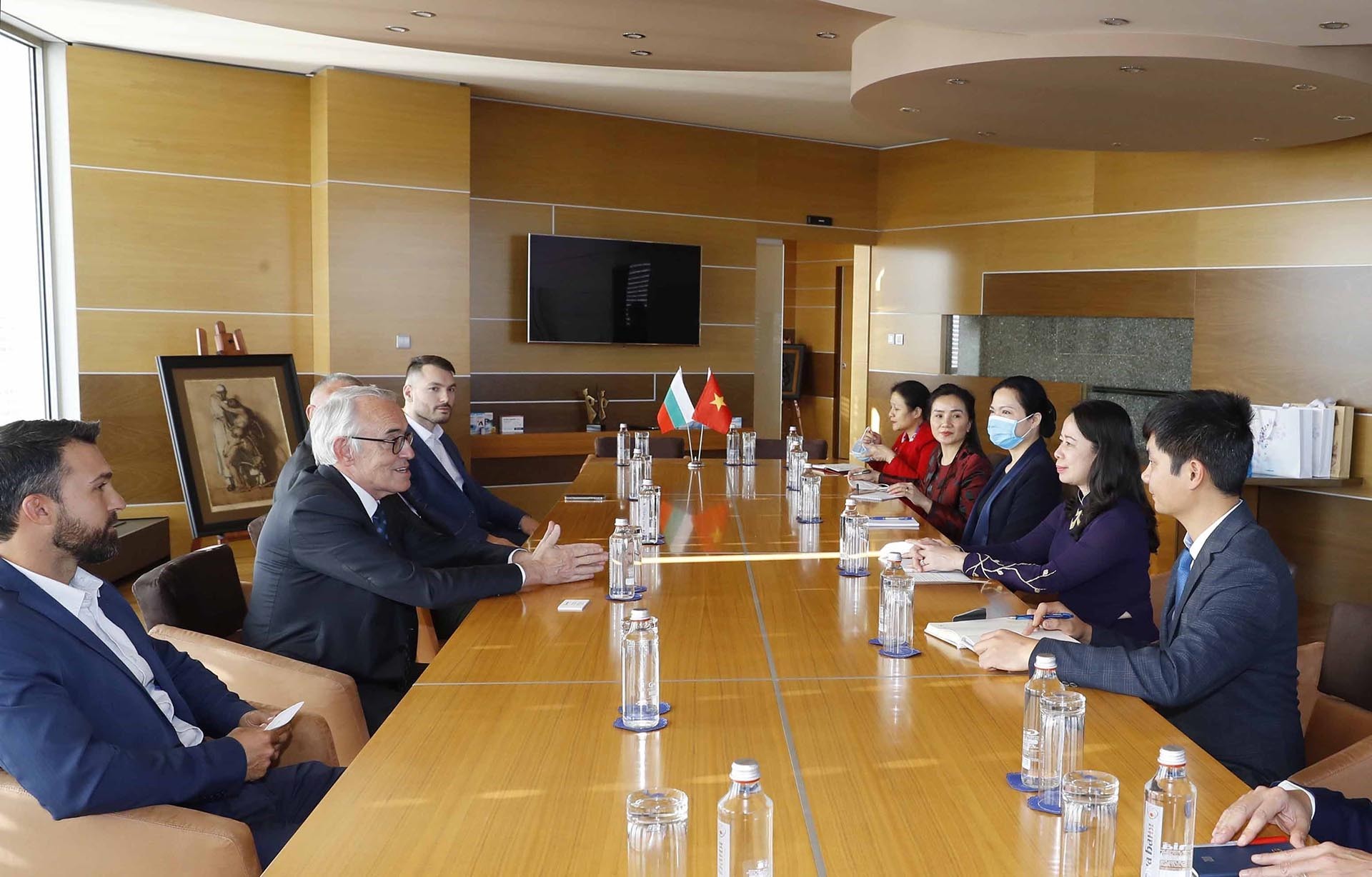 Phó Chủ tịch nước Võ Thị Ánh Xuân hội kiến Quyền Thủ tướng Bulgaria Stefan Yanev Phó Chủ tịch nước Võ Thị Ánh Xuân hội kiến Quyền Thủ tướng Bulgaria Stefan Yanev