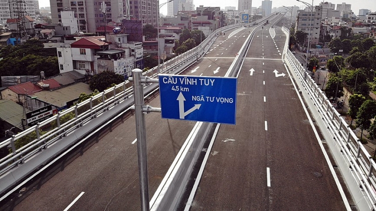 Hà Nội bắt đầu khai thác đường Vành đai 2 đoạn Ngã Tư Sở - Ngã Tư Vọng từ ngày 9/11 Hà Nội bắt đầu khai thác đường Vành đai 2 đoạn Ngã Tư Sở - Ngã Tư Vọng từ ngày 9/11