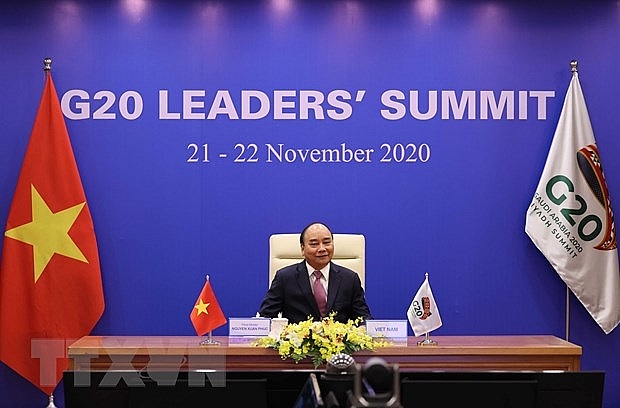 Thủ tướng dự phiên thảo luận về xây dựng tương lai bền vững, bao trùm Thủ tướng dự phiên thảo luận về xây dựng tương lai bền vững, bao trùm
