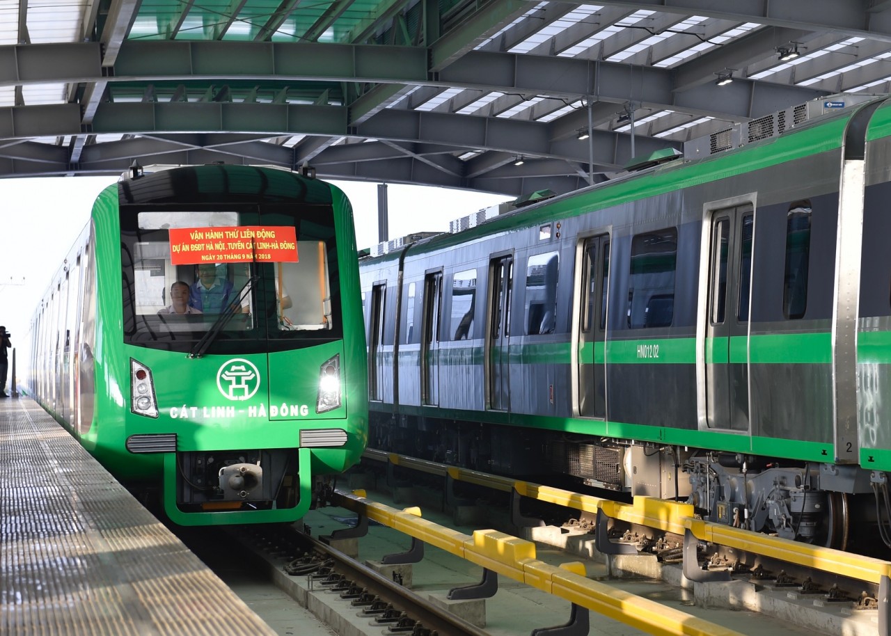 Đường sắt Cát Linh - Hà Đông sẽ vận hành vào ngày 6/11 Đường sắt Cát Linh - Hà Đông sẽ vận hành vào ngày 6/11