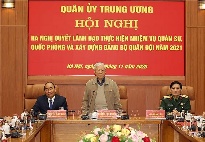 Tổng Bí thư, Chủ tịch nước Nguyễn Phú Trọng chủ trì Hội nghị Quân ủy Trung ương Tổng Bí thư, Chủ tịch nước Nguyễn Phú Trọng chủ trì Hội nghị Quân ủy Trung ương