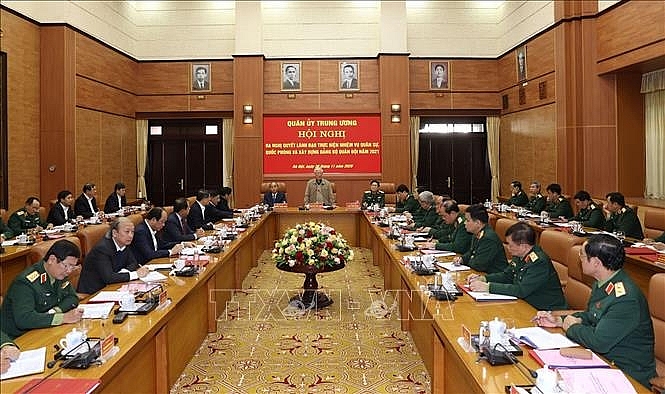 Tổng Bí thư, Chủ tịch nước Nguyễn Phú Trọng chủ trì Hội nghị Quân ủy Trung ương Tổng Bí thư, Chủ tịch nước Nguyễn Phú Trọng chủ trì Hội nghị Quân ủy Trung ương