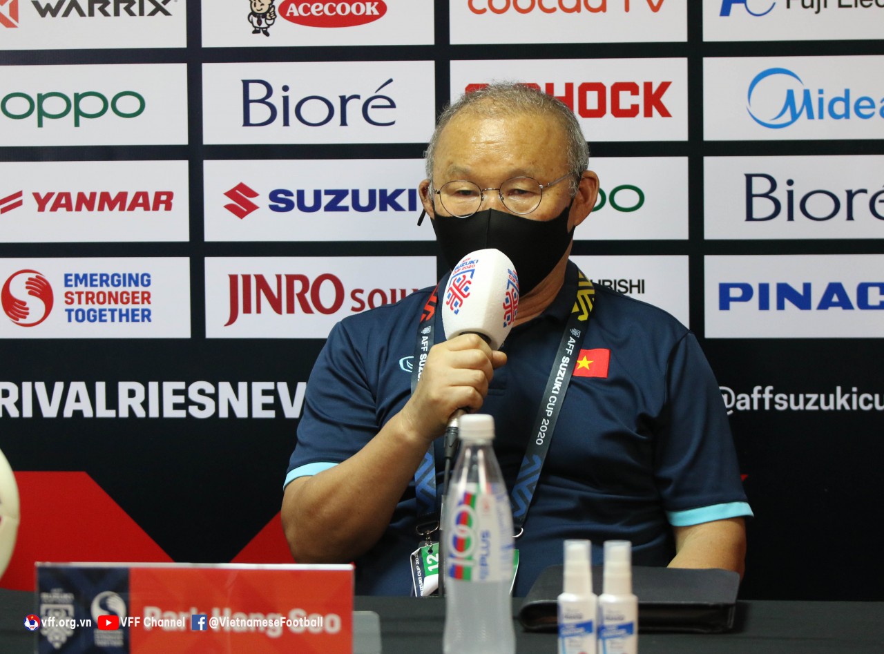 HLV Park Hang-seo không ngại khi gặp Thái Lan ở bán kết AFF Cup 2020 HLV Park Hang-seo không ngại khi gặp Thái Lan ở bán kết AFF Cup 2020