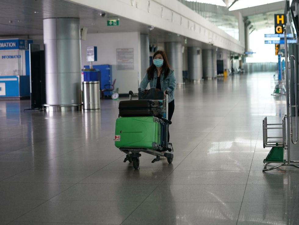 Tan Son Nhat airport’s international terminal unprecedentedly deserted due to Covid-19 Tan Son Nhat int'l airport unprecedentedly deserted due to Covid-19