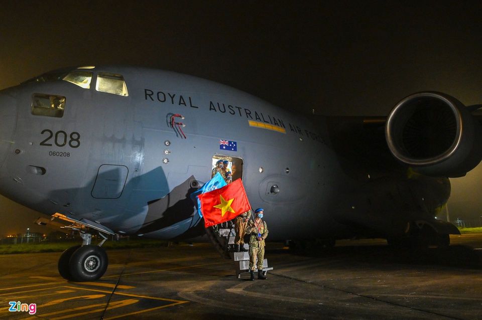 Vietnamese peacekeepers return home from South Sudan Vietnamese peacekeepers return home from South Sudan