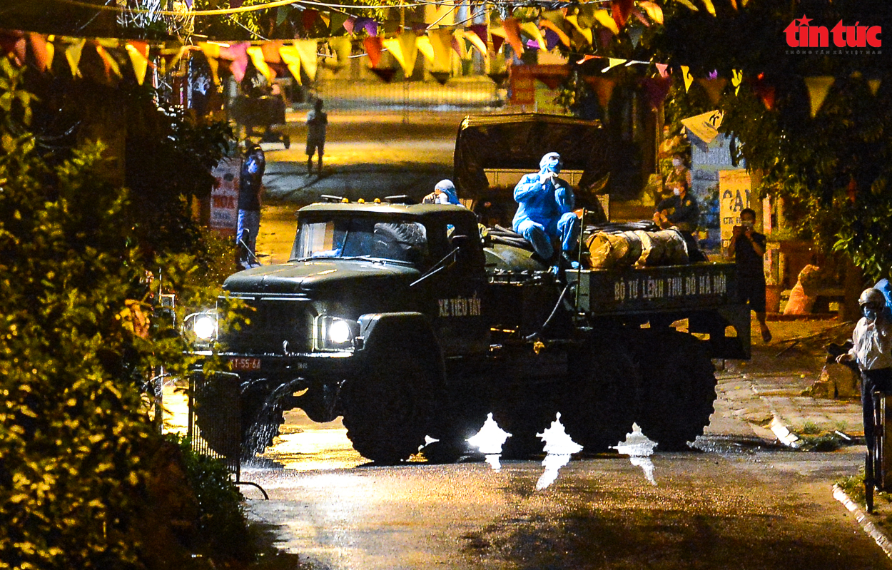 In Photos: Pandemic-hit commune disinfected after four Covid-19 cases confirmed In Photos: Pandemic-hit commune disinfected after 4 Covid-19 cases confirmed