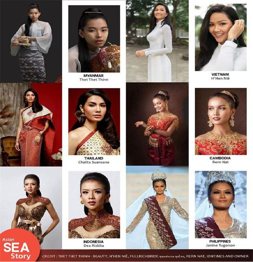 H’Hen Nie listed among top 20 most beauties in national costumes in Southeast Asia H’Hen Nie listed among top 20 most beauties in national costumes in Southeast Asia