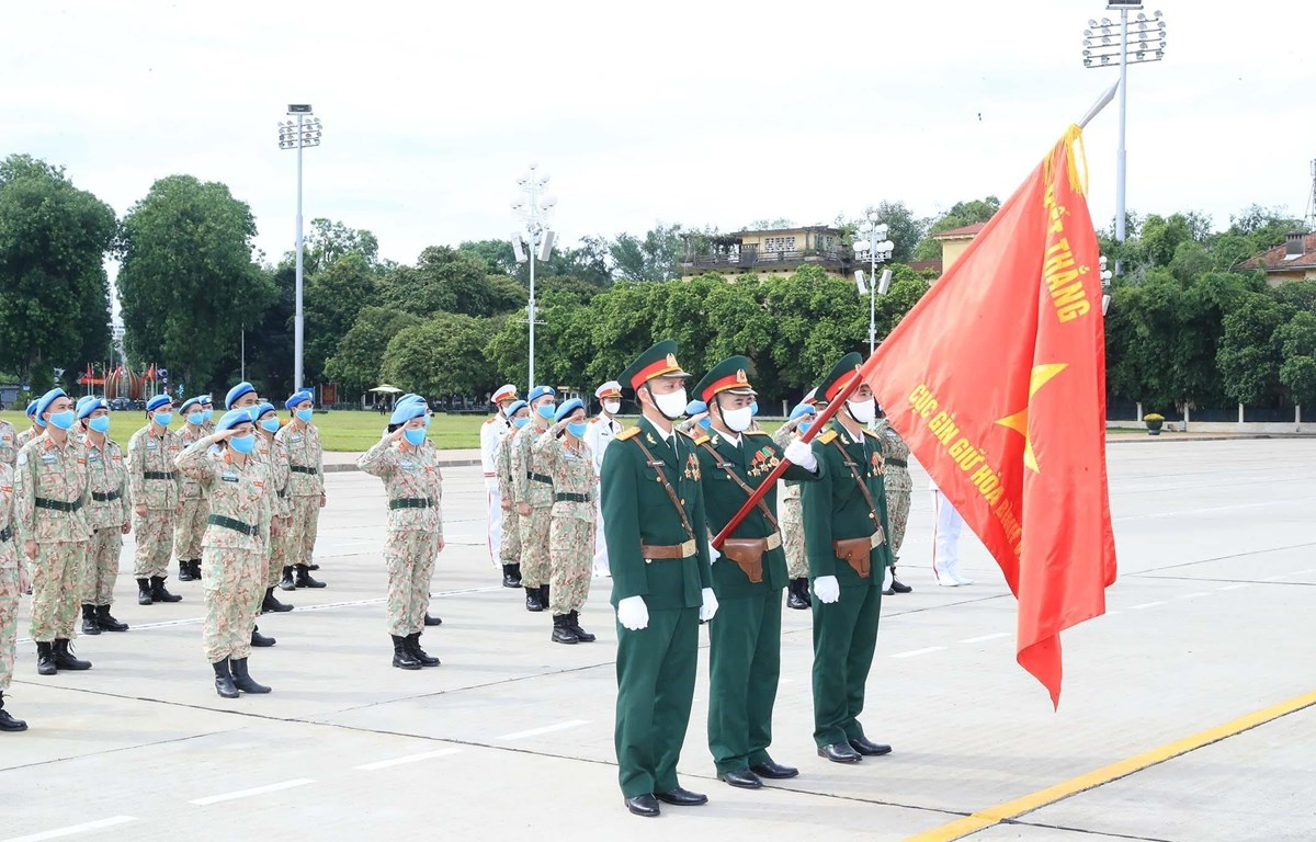 UN Peacekeepers stationed in South Sudan pay tribute to President Ho Chi Minh UN Peacekeepers stationed in South Sudan pay tribute to President Ho Chi Minh