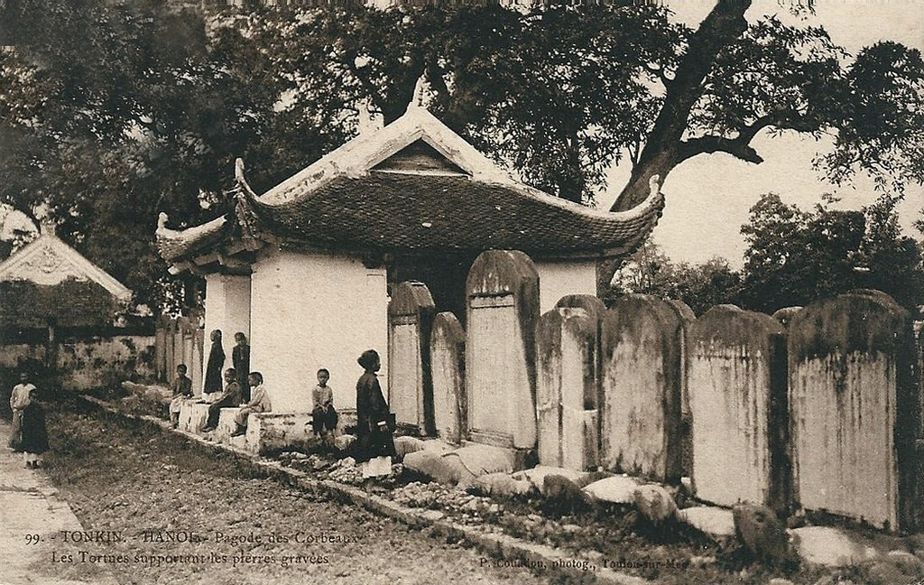 Rare photos of Temple of Literature in French colonial period Rare photos of Temple of Literature in French colonial period