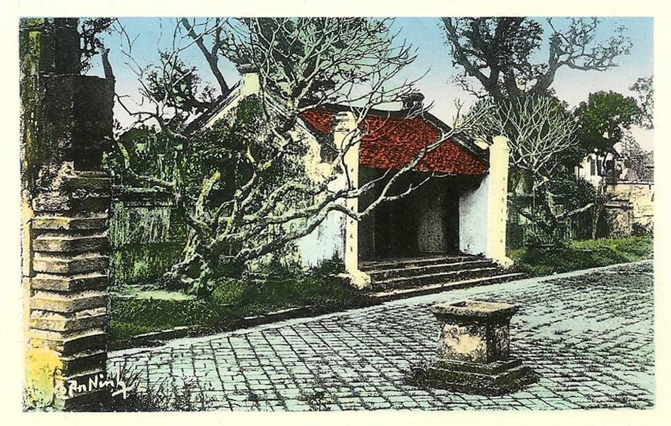 Rare photos of Temple of Literature in French colonial period Rare photos of Temple of Literature in French colonial period