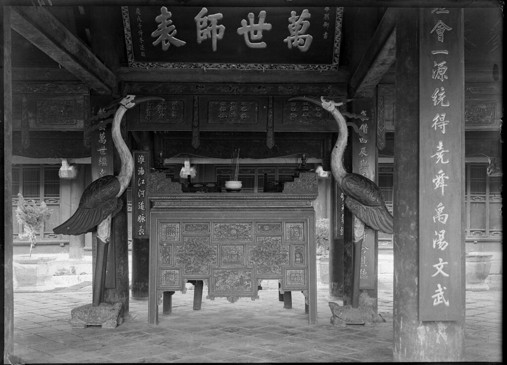 Rare photos of Temple of Literature in French colonial period Rare photos of Temple of Literature in French colonial period
