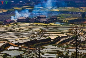 Mesmerizing scenes of terraced field village northwest Vietnam mesmerizing scenes of terraced field village northwest vietnam