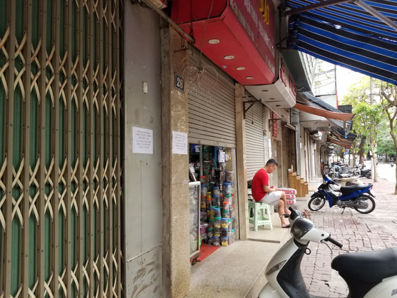 Hanoi's streets become empty as shutdown order taken into effect due to coronavirus threats hanois streets become empty as shutdown order taken into effect due to coronavirus threats