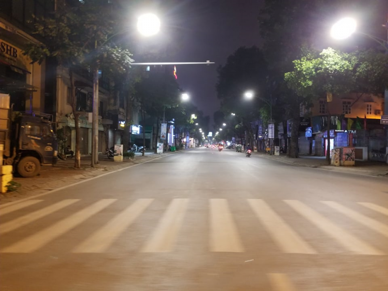 Hanoi's streets become empty as shutdown order taken into effect due to coronavirus threats hanois streets become empty as shutdown order taken into effect due to coronavirus threats