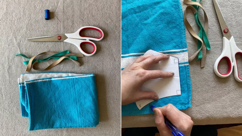 Sewing your own face mask? Vacuum cleaner bag, dish towel or shirt may be useful sewing your own face mask vacuum cleaner bag dish towel or shirt may be useful