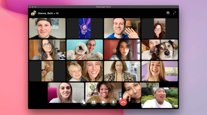 Facebook's video chatroom: Meeting 50 people, competing Zoom facebooks video chatroom allow 50 people during covid 19 quarantine