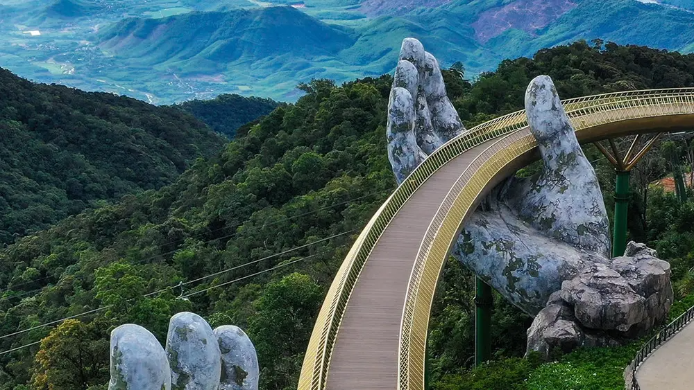 Picture of Vietnam’s Golden Bridge wins World’s best photo of architecture 2020 picture of vietnams golden bridge wins worlds best photo of architecture 2020