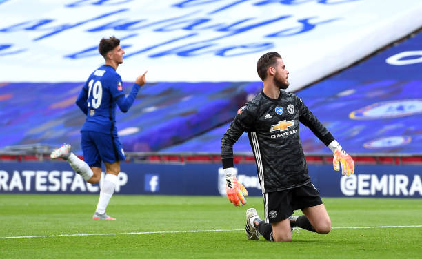 FA CUP result Man Utd 1 Chelsea 3 David de Gea error helps Chelsea book FA Cup final clash with Arsenal 0028 2