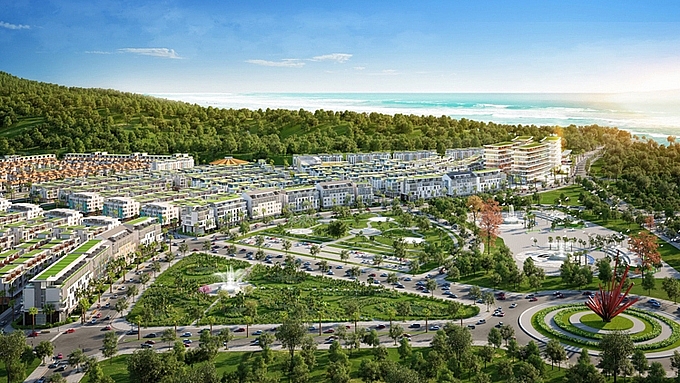 Perspective project Meyhomes Capital Phu Quoc in center An Thoi. 5500 1