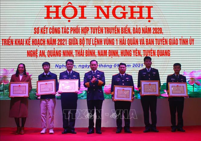 Đổi mới nội dung, hình thức phối hợp tuyên truyền về biển, đảo Chú thích ảnh