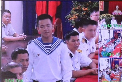 Chúc Tết cán bộ, chiến sĩ và nhân dân đang công tác, sinh sống tại Trường Sa Chúc Tết cán bộ, chiến sĩ và nhân dân đang công tác, sinh sống tại Trường Sa