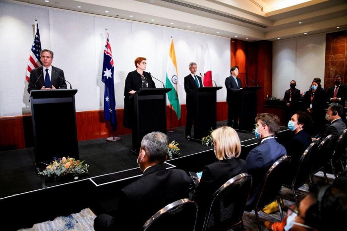 Australia, Mỹ, Nhật Bản và Ấn Độ hợp tác để đảm bảo tự do hàng hải ở Biển Đông, Hoa Đông Australia, Mỹ, Nhật Bản và Ấn Độ hợp tác để đảm bảo tự do hàng hải ở Biển Đông, Hoa Đông