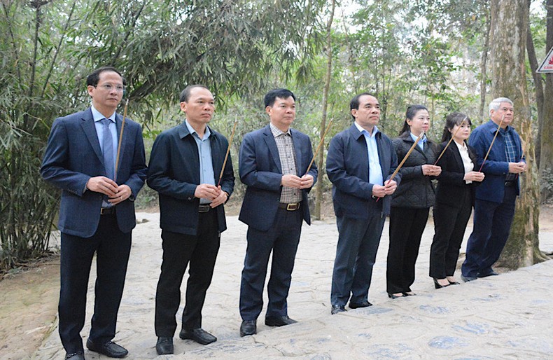 Động thổ Dự án Khu trồng cây lưu niệm tại Khu di tích quốc gia đặc biệt Tân Trào Động thổ Dự án Khu trồng cây lưu niệm tại Khu di tích quốc gia đặc biệt Tân Trào ảnh 2