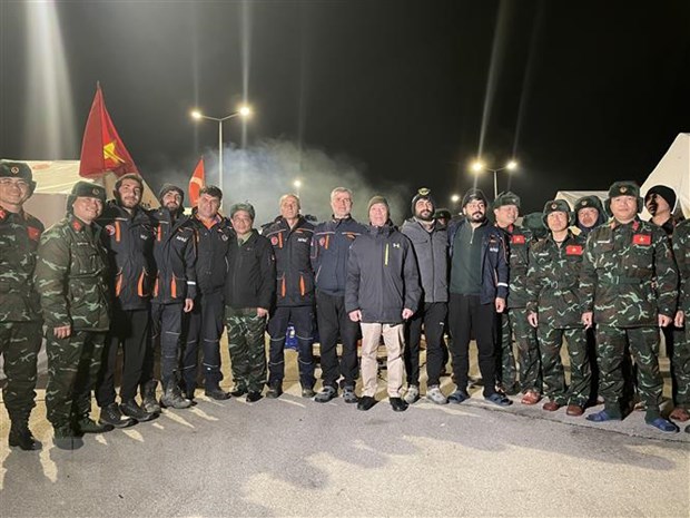Đoàn cứu hộ, cứu nạn Quân đội Nhân dân Việt Nam lên đường về nước hình ảnh 2 Doan cuu ho, cuu nan Quan doi Nhan dan Viet Nam len duong ve nuoc hinh anh 2