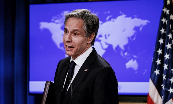 Ngoại trưởng Mỹ Antony Blinken - Ảnh: AFP Ngoại trưởng Mỹ Antony Blinken - Ảnh: AFP