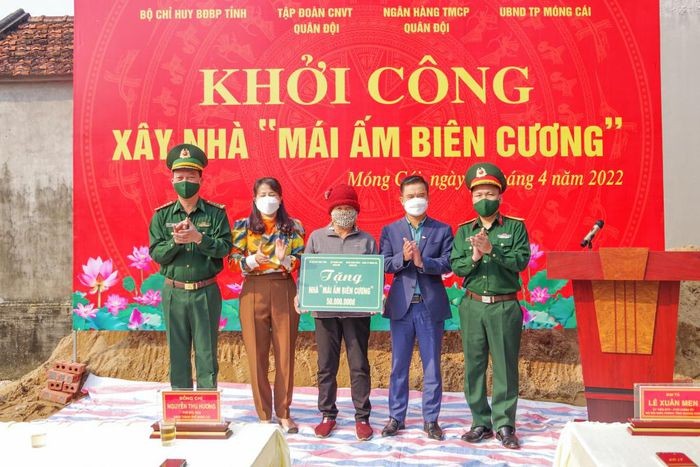 Xây nhà 'Mái ấm biên cương' cho người nghèo tại biên giới Móng Cái Xây nhà 'Mái ấm biên cương' cho người nghèo tại biên giới Móng Cái