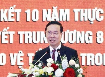 Chủ tịch nước Võ Văn Thưởng: Phát huy hơn nữa vai trò tiên phong của đối ngoại trong bảo vệ Tổ quốc