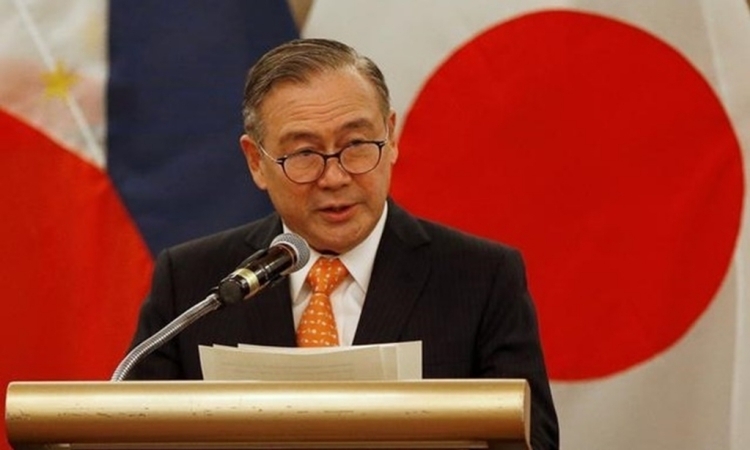 Ngoại trưởng Philippines Teodoro Locsin Jr. tại một cuộc họp báo ở thủ đô Manila hồi tháng một năm ngoái. Ảnh: Reuters. Ngoại trưởng Philippines Teodoro Locsin Jr. tại một cuộc họp báo ở thủ đô Manila hồi tháng một năm ngoái. Ảnh: Reuters.