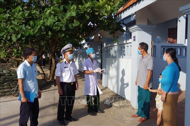 Đảm bảo phòng, chống dịch COVID-19 trên quần đảo Trường Sa Chú thích ảnh