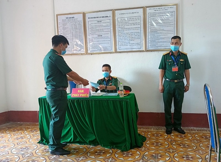 Huyện đảo Bạch Long Vỹ hoàn thành bầu cử sớm Huyện đảo Bạch Long Vỹ hoàn thành bầu cử sớm