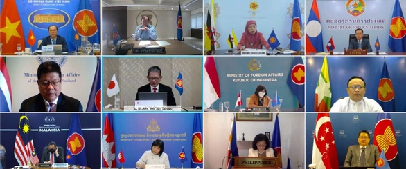 Diễn đàn ASEAN - Nhật Bản lần thứ 36 diễn ra vào ngày 27-5 - Ảnh: BỘ NGOẠI GIAO Diễn đàn ASEAN - Nhật Bản lần thứ 36 diễn ra vào ngày 27-5 - Ảnh: BỘ NGOẠI GIAO