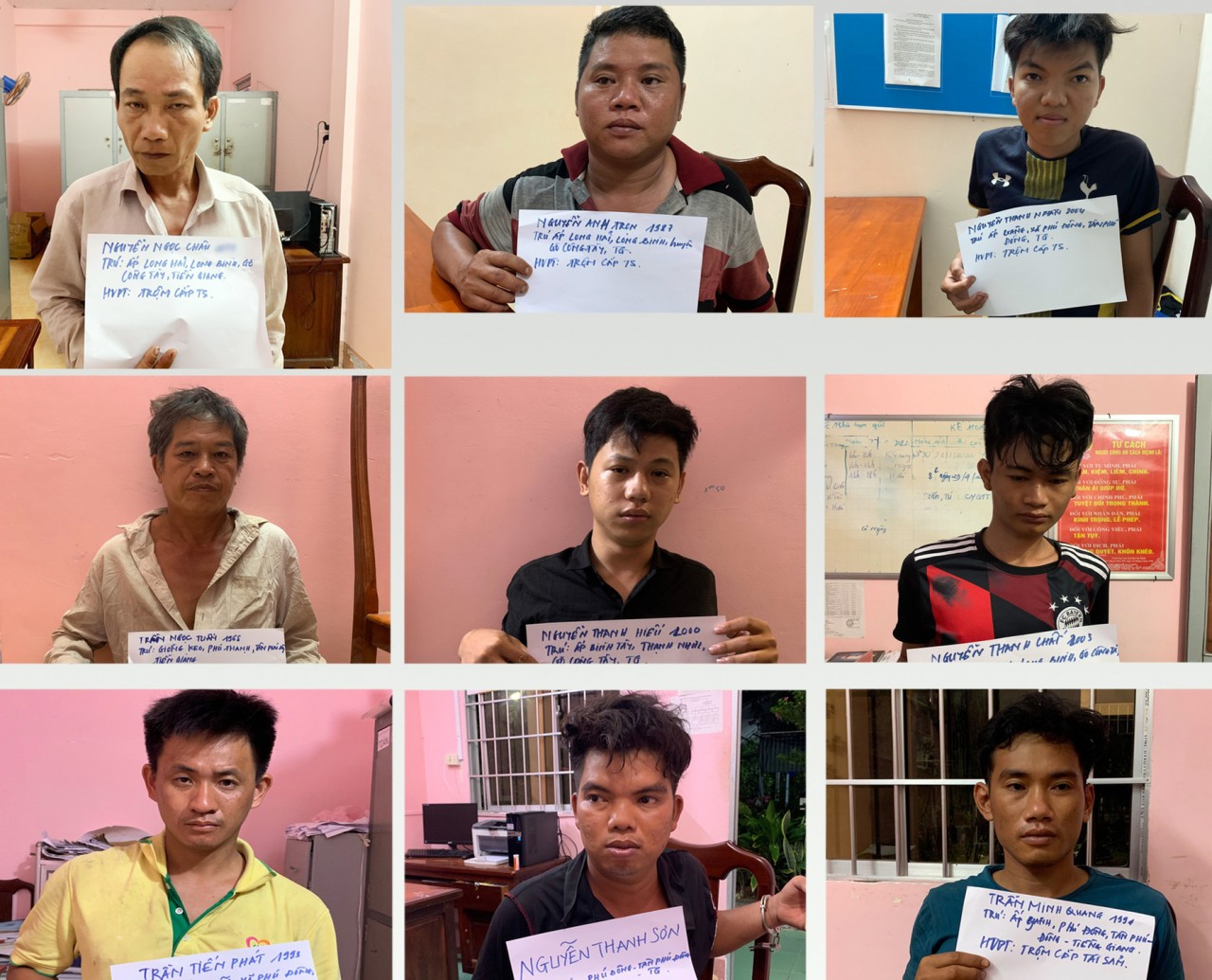 Triệt phá băng trộm gieo rắc kinh hoàng cho các ngư dân Triệt phá băng trộm gieo rắc kinh hoàng cho các ngư dân