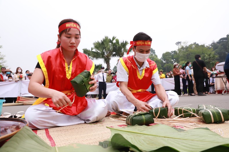 Nghề làm bánh chưng, bánh dày ở Phú Thọ là Di sản văn hóa phi vật thể quốc gia ảnh 2
