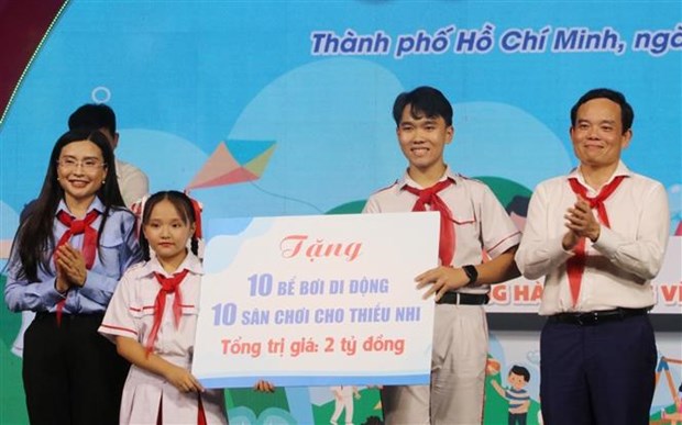 Tạo môi trường lành mạnh để trẻ em phát triển toàn diện hình ảnh 2 Tao moi truong lanh manh de tre em phat trien toan dien hinh anh 2