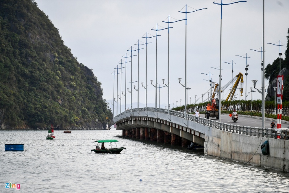 Cầu Bài Thơ 2 nối đường bao biển đẹp nhất Quảng Ninh cau bai tho 2 noi duong bao bien dep nhat quang ninh