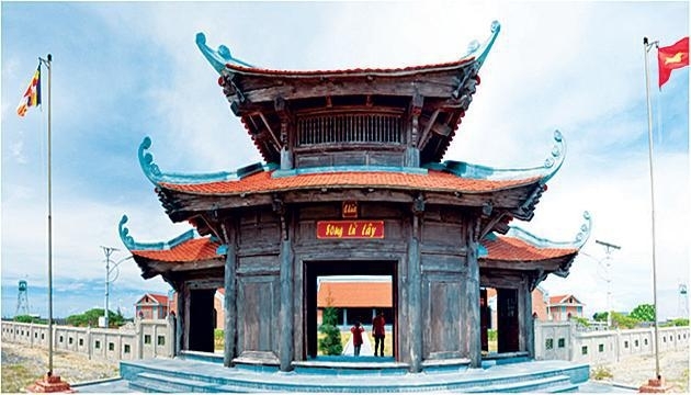 Chùa Song Tử Tây. Ảnh Lê Thao - Bá Ngọc. Chùa Song Tử Tây. Ảnh Lê Thao - Bá Ngọc.