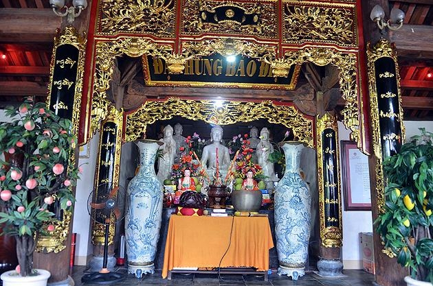Chính điện chùa Trường Sa Lớn. Ảnh Lê Thao - Bá Ngọc. Chính điện chùa Trường Sa Lớn. Ảnh Lê Thao - Bá Ngọc.